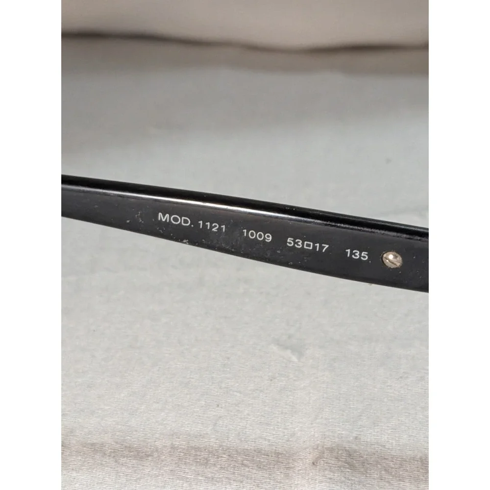 Versace Eyeclasses Frame‎ Mod 1121 1009 Polished Black Full Rim 53-17-135 FRAMES